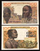 Afrique Occidentale AOF French West Africa 100 Francs 1959pick#2b Q.fds Unc- Lotto 4293 - Stati Dell'Africa Occidentale