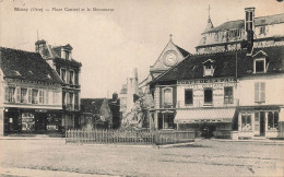 Mouy * La Place Cantrel Et Le Monument Aux Morts * Café Hôtel Restaurant De La Paix * Quincaillerie - Mouy