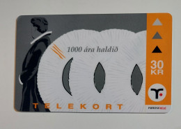 Christianity 1000 Year, 30kr - Faeroër