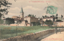 St Pantaléon * Vue Ouest , Route Du Village * Attelage - Otros & Sin Clasificación