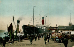MERSEYSIDE - LIVERPOOL - SS MERION AT LANDING STAGE Me995 - Liverpool