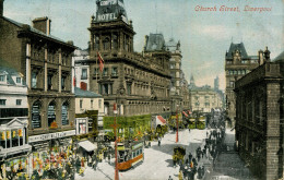 MERESYSIDE - LIVERPOOL - CHURCH STREET 1905 Me1001 - Liverpool