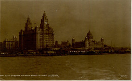 MERESYSIDE - LIVERPOOL - LIVER BUILDINGS AND DOCK BOARD OFFICES RP Me1008 - Liverpool