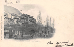 MONTMELIAN (Savoie) - Les Baraques - Roulottes Gens Du Voyage, Bohémiens - Précurseur Voyagé 1902 (2 Scans) Lons-le-S 39 - Montmelian