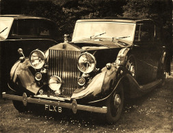 Automobile Ancienne De Marque Rolls Royce ROLLS ROYCE * Auto Voiture * Photo Ancienne 13.4x8.8cm - Toerisme