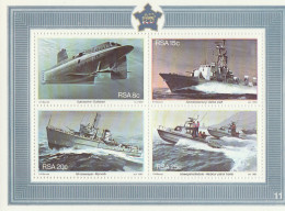 South Africa - 1982 The 25th Anniversary Of Simonstown As South African Naval Base, S/S,MNH** - Nuevos