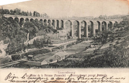 LUXEMBOURG - Le Viaduc De Le Pétrusse - Passerelle - Carte Postale Ancienne - Luxemburg - Town