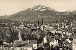 SUISSE - Luzern Mit Pilatus - Vue Sur La Ville - Carte Postale - Lucerna