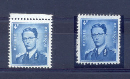 926-V1 (2x) Postgaaf ** MNH PRACHTIG Blauw Epaulet Kleurvariatie - 1931-1960