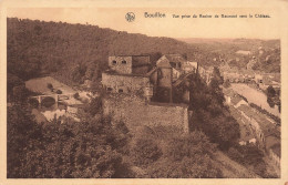 BELGIQUE - Bouillon - Vue Prise Du Rocher De Besmont Vers Le Château - Carte Postale Ancienne - Bouillon