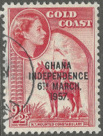 Ghana. 1957-58 Stamps Of Gold Coast O/P. 2½d Used. SG 174 - Ghana (1957-...)