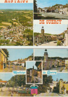 ONTAIGU. DE. QUERCY. (. 82 ).  2. C. P. M.  PLUSIEURSVUES ( 23 / 11 / 86. ). - Montaigu De Quercy