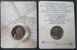 2020  Kazakhstan Kasachstan - 100 Years Of Moldagaliyev (Poet And Writer) - 100 Tenge - BLISTER - Kazakhstan