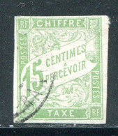 COLONIES GENERALES- Taxe Y&T N°20- Oblitéré - Postage Due