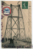 -  5 - MARSEILLE - Pont Transbordeur, Escalier Cage  D’écureuil, Animation, écrite, 1909, Auto Collant Sympa TBE, Scans. - Vecchio Porto (Vieux-Port), Saint Victor, Le Panier