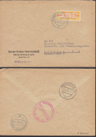 Schwarzenberg ZKD-Brief Vom Rat Des Kreises 23.6.58, Unkenntlichmachung Ausradiert - Covers & Documents