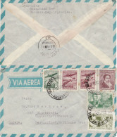 ARGENTINA 1949  AIRMAIL  LETTER SENT FROM MENDOZA TO GLUECKSTADT - Briefe U. Dokumente