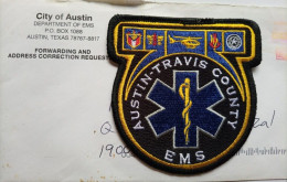 Austin , Texas USA - Travis County EMS - Ecussons Tissu