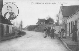 Berfay * Sortie Du Village * Circuit De La Sarthe 1906 * Sport Automobile * Coiffe - Andere & Zonder Classificatie