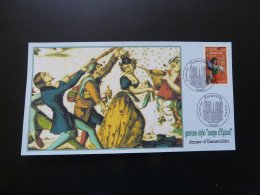 Carte FDC Card Danse D'Esmeralda Roman De Victor Hugo France 2003 - Danse