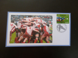 Carte FDC Card Coupe Du Monde Rugby World Cup Montpellier 34 Hérault France 2007 - Rugby