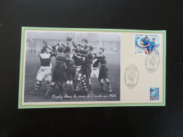 Carte FDC Card Rugby Allez Les Petits France 2007 - Rugby