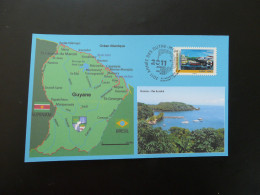 Carte FDC Card Année Des Outre Mer Guyane France 2011 - 2010-2019