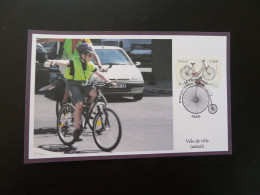Carte FDC Card Vélo Bicycle France 2011 - Cycling