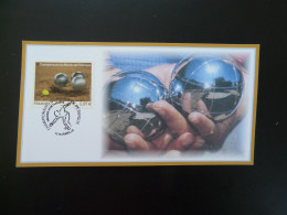 Carte FDC Card Championnat Du Monde Pétanque 13 Marseille France 2012 - Petanca