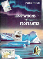 (Livres). Les Stations Flottantes Dérivantes. 29 Pages N&B Grand Format Nombreuses Illustration De Plis - Philately And Postal History