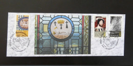 Carte FDC Card Art Renaissance Vitrail à Blois Stained Glass Windows France 2014 - Vetri & Vetrate