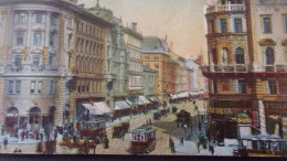 HUNGARIA HONGRIE TRAMWAY BUDAPEST RAKOCZI 1914 - Hungría