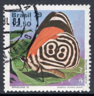 Brazil 1979 A Single Stamp International Stamp Exhibition "Brasiliana 79" - Butterflies In Fine Used - Gebruikt