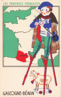FRANCE - Les Provinces Françaises - Gascogne-Béarn - Colorisé - Carte Postale Ancienne - Otros