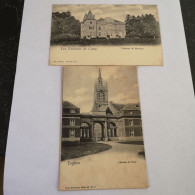 Collectie Belgie - Belgique 34 X Chateau - Kasteel Ca 1900 - Colecciones Y Lotes