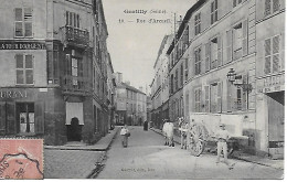 94 - GENTILLY - RUE D'ARCUEIL - BELLE ANIMATION - RESTAURANT A LA TOUR D'ARGENT - COMMERCE PIQUET ... T.B.E 1905 - Gentilly