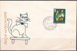 Yugoslavia 1963 Children's Week FDC - FDC