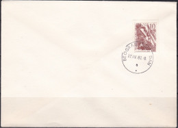 Yugoslavia 1961 Definitive Stamp For Vending Machines, FDC - FDC