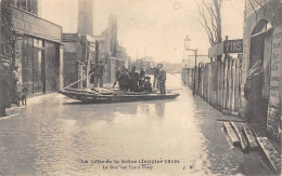 Passy  - Paris        92      Inondations De 1910.  Rue Van Loo                  (voir Scan) - Andere & Zonder Classificatie