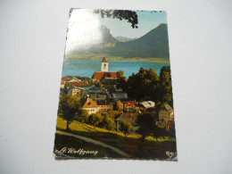 AUTRICHE CARTE COULEUR ANCIENNE ST WOLFGANG  AM SEE MIT SPARBER UND BLECKWAND EDIT FS 475 - St. Wolfgang