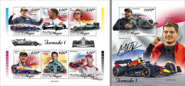 NIGER 2023 MNH Formula 1 Car Racing Formel 1 M/S+S/S – OFFICIAL ISSUE – DHQ2347 - Automobilismo