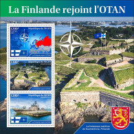 NIGER 2023 MNH Finland Joins NATO Mitgliedschaft M/S – OFFICIAL ISSUE – DHQ2347 - NAVO