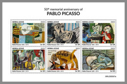 SIERRA LEONE 2023 MNH Pablo Picasso Paintings Gemälde M/S – OFFICIAL ISSUE – DHQ2347 - Picasso