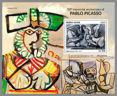 SIERRA LEONE 2023 MNH Pablo Picasso Paintings Gemälde S/S – OFFICIAL ISSUE – DHQ2347 - Picasso