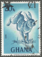 Ghana. 1983 Surcharge. 1c On 20np Used. SG 1031a - Ghana (1957-...)