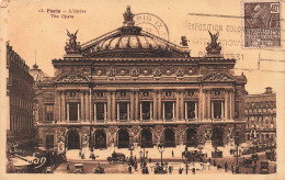 FRANCE - Paris - L'Opéra - Animé - Place - Carte Postale Ancienne - Otros Monumentos