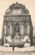 FRANCE - Paris - La Fontaine St Michel Oeuvre De Duret - CM - Carte Postale Ancienne - Otros Monumentos