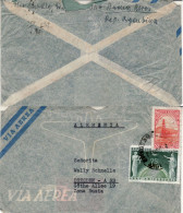 ARGENTINA 1950  AIRMAIL  LETTER SENT FROM BUENOS AIRES TO DRESDEN - Lettres & Documents