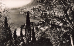 MONACO - La Côte D'Azur - La Principauté De Monaco - Principauté Vue De Roquebrune - Carte Postale - Viste Panoramiche, Panorama
