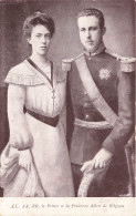 FAMILLES ROYALES - Le Prince Et La Princesse Albert De Belgique - Peinture - Carte Postale Ancienne - Königshäuser